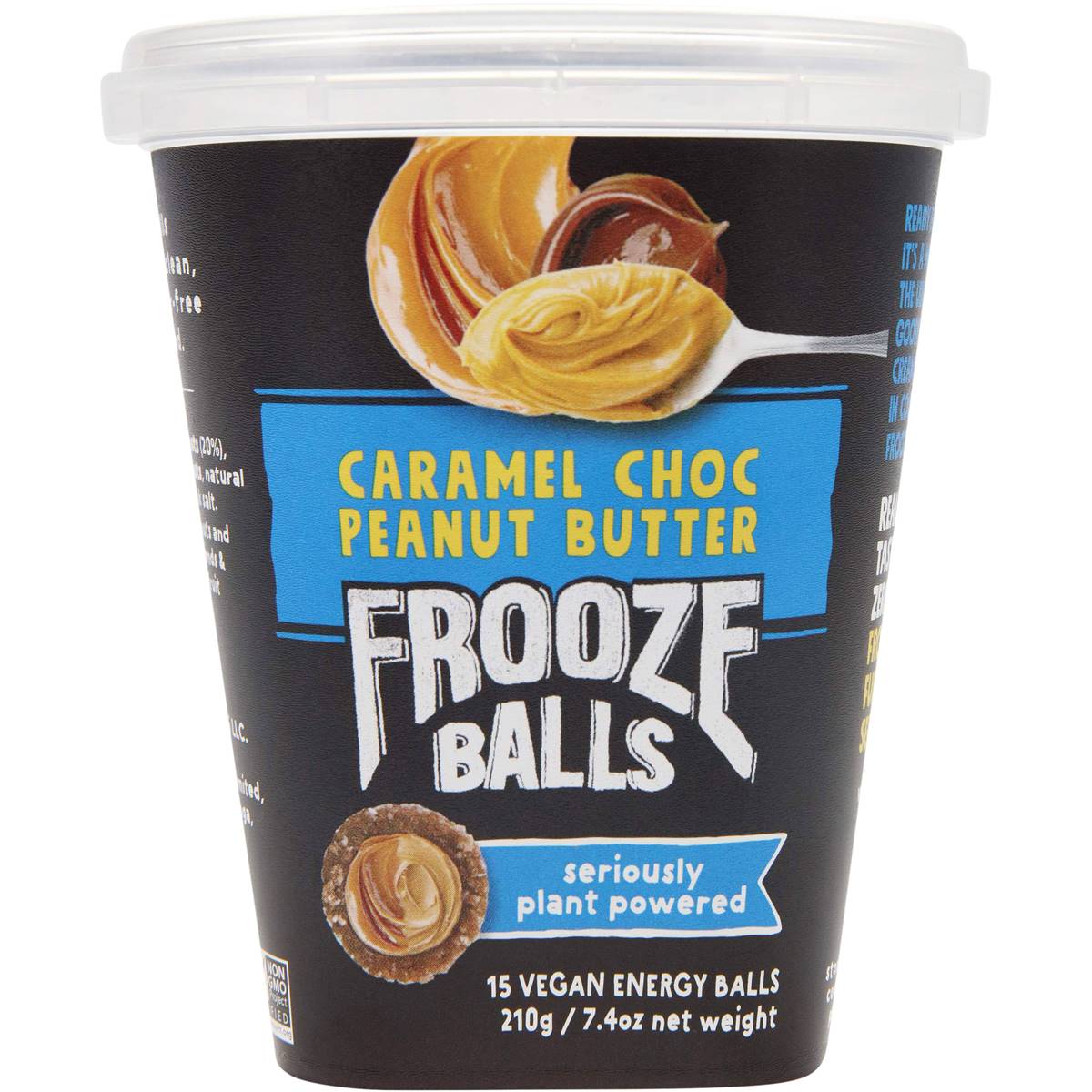 Calories in Tasti Frooze Balls Caramel Choc Peanut Butter calcount