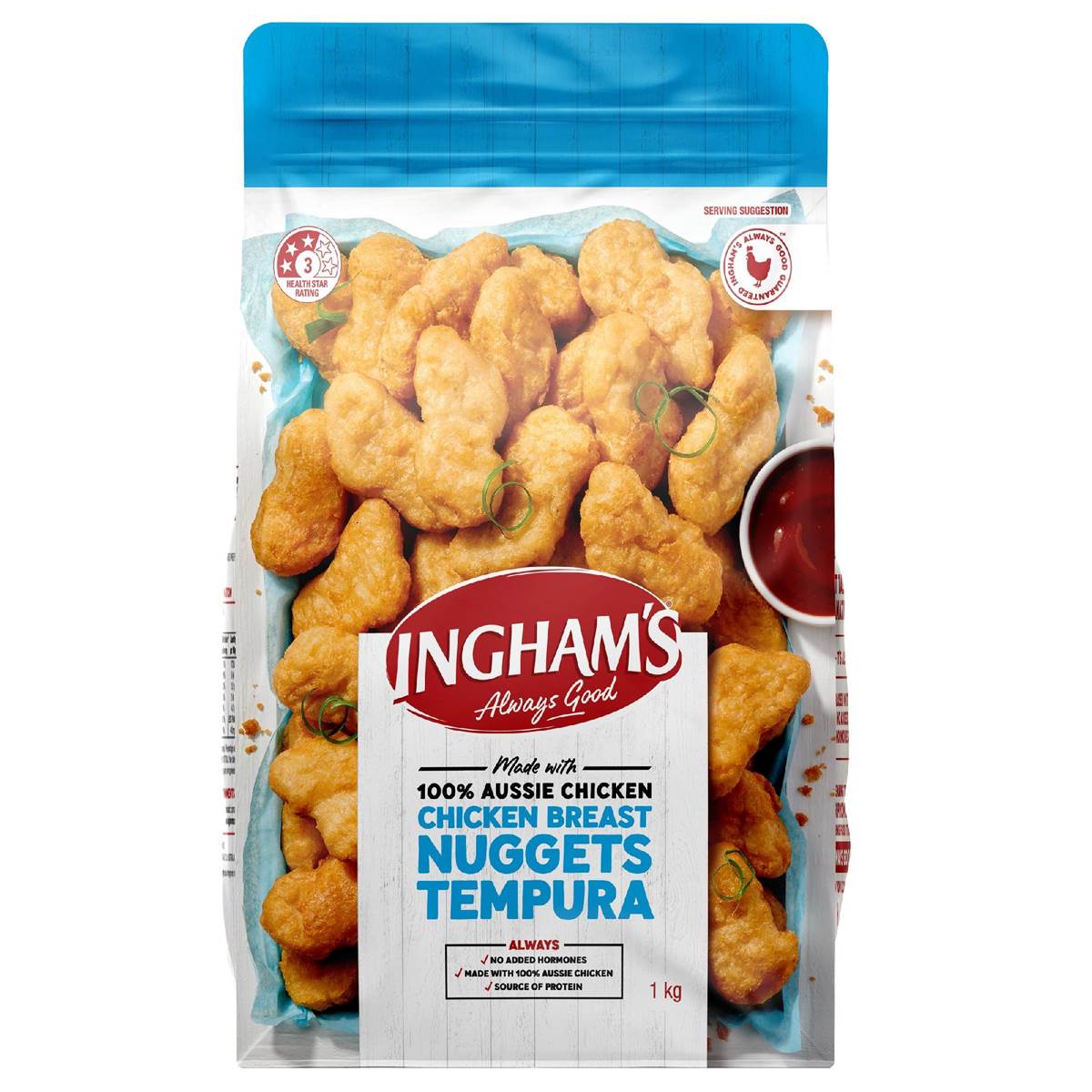 Calories in Ingham's Chicken Nuggets Original calcount