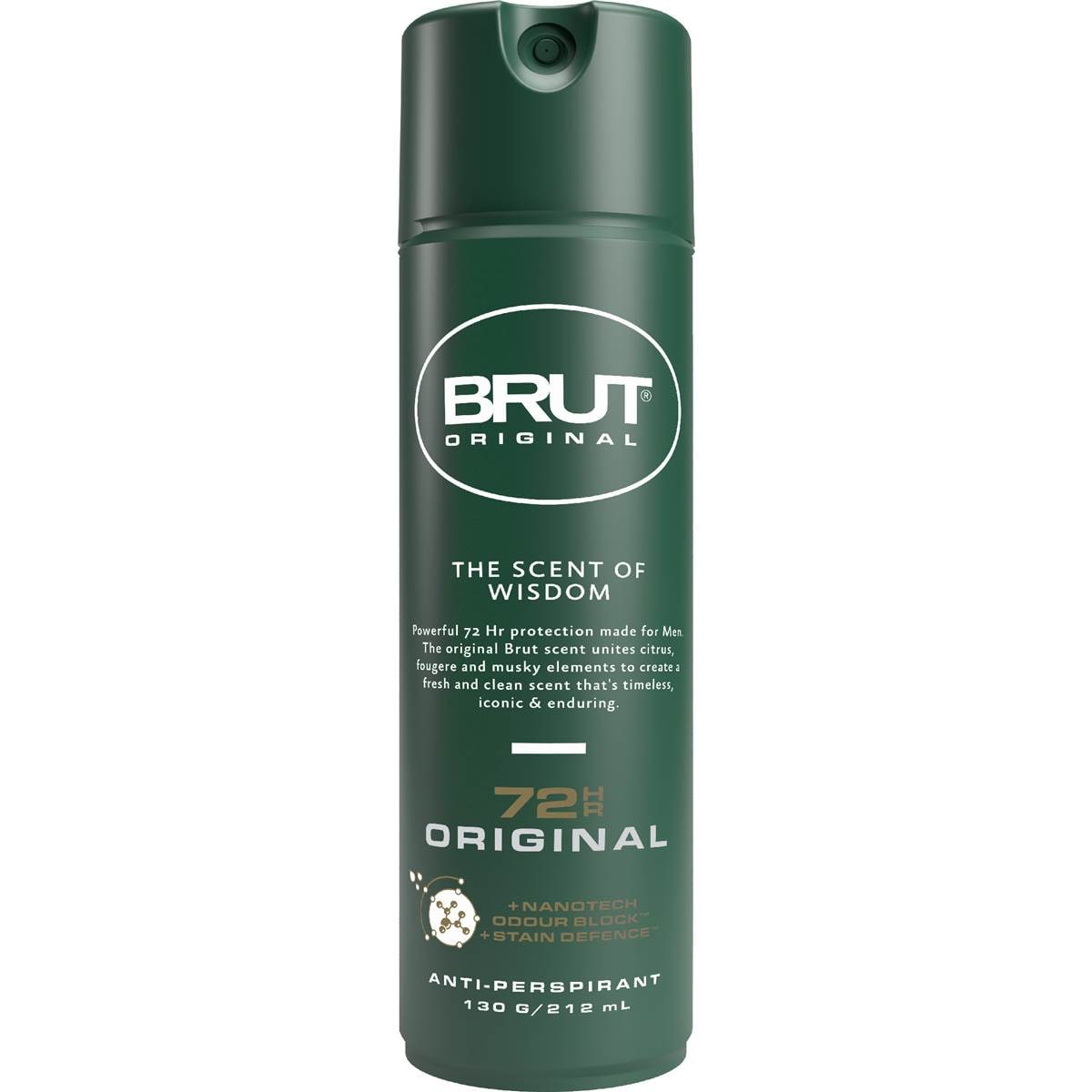 Brut Original 72Hr Antiperspirant 130g