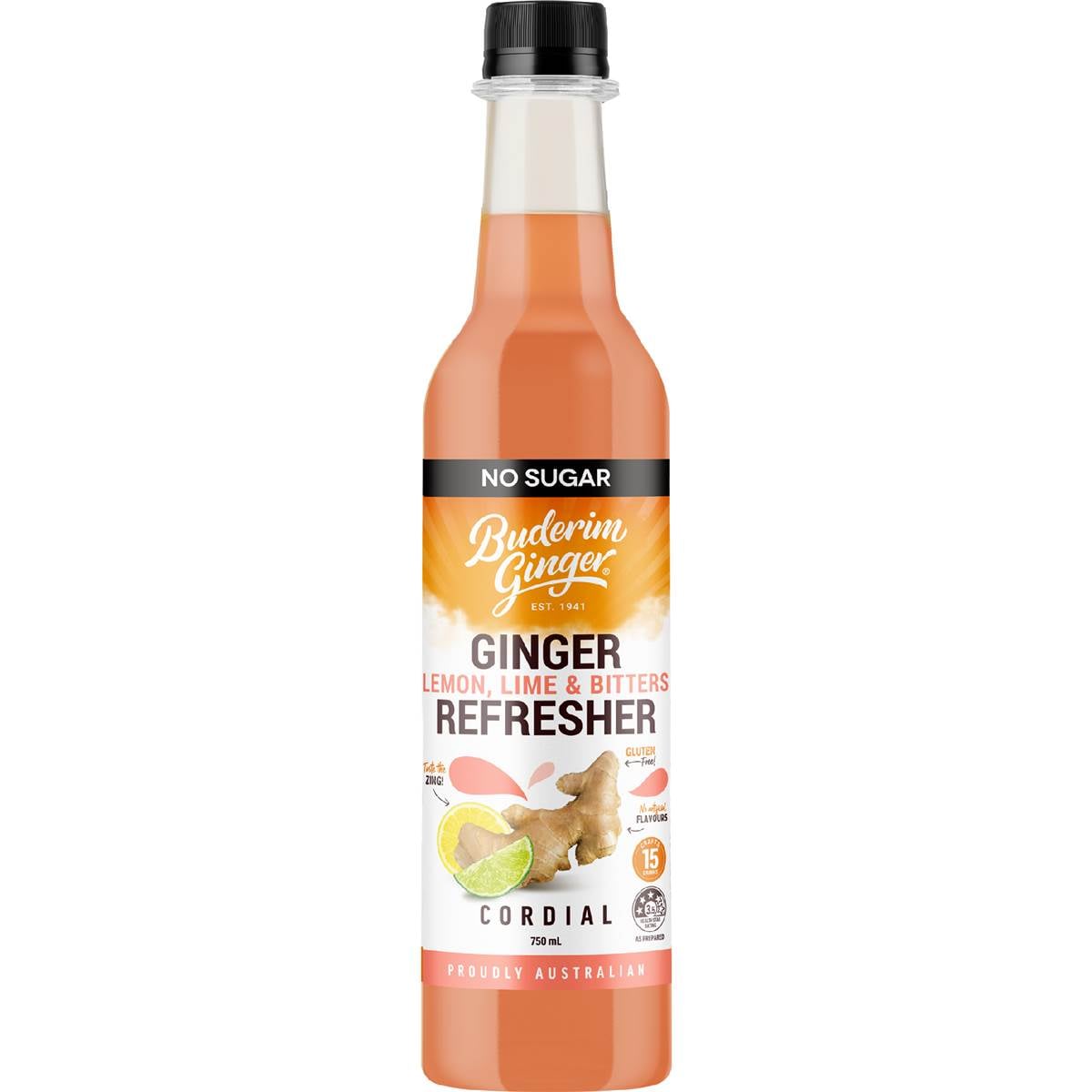 Calories in Saxbys Ginger, Lime and Bitters calcount