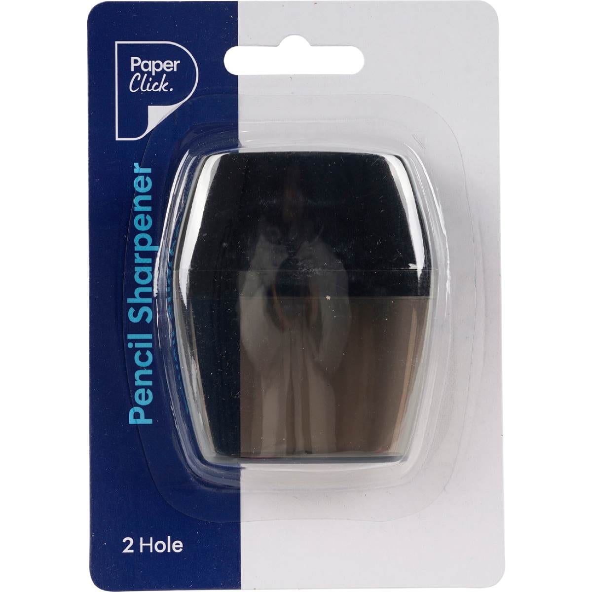 Paperclick 2 Hole Pencil Sharpener Assorted