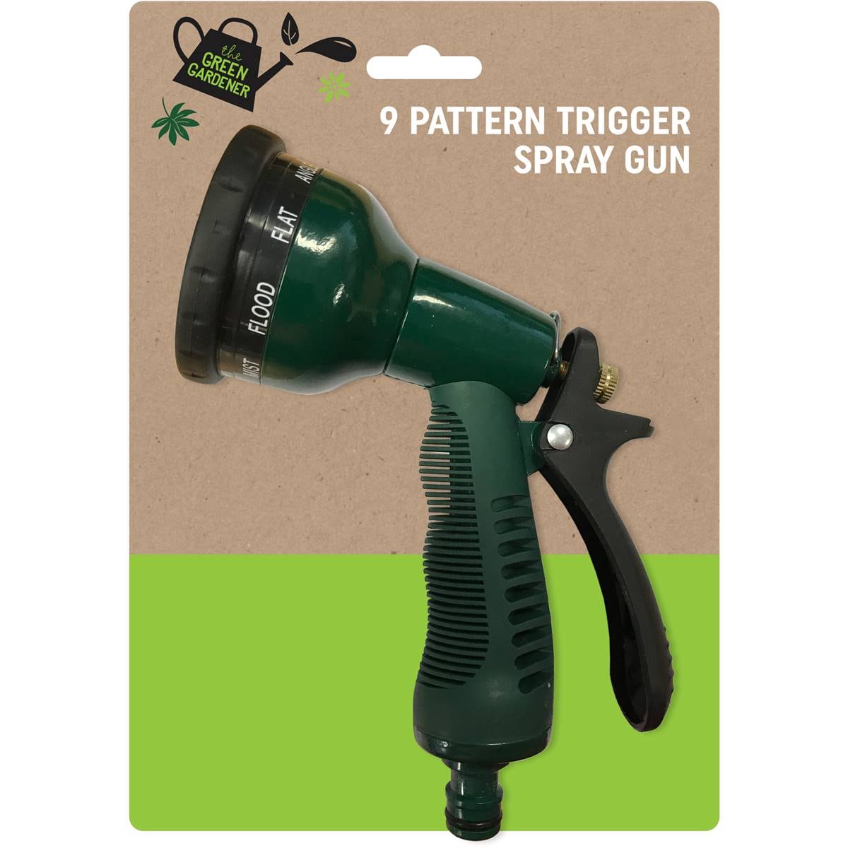Green Gardener Multi Pattern Spray Trigger Gun