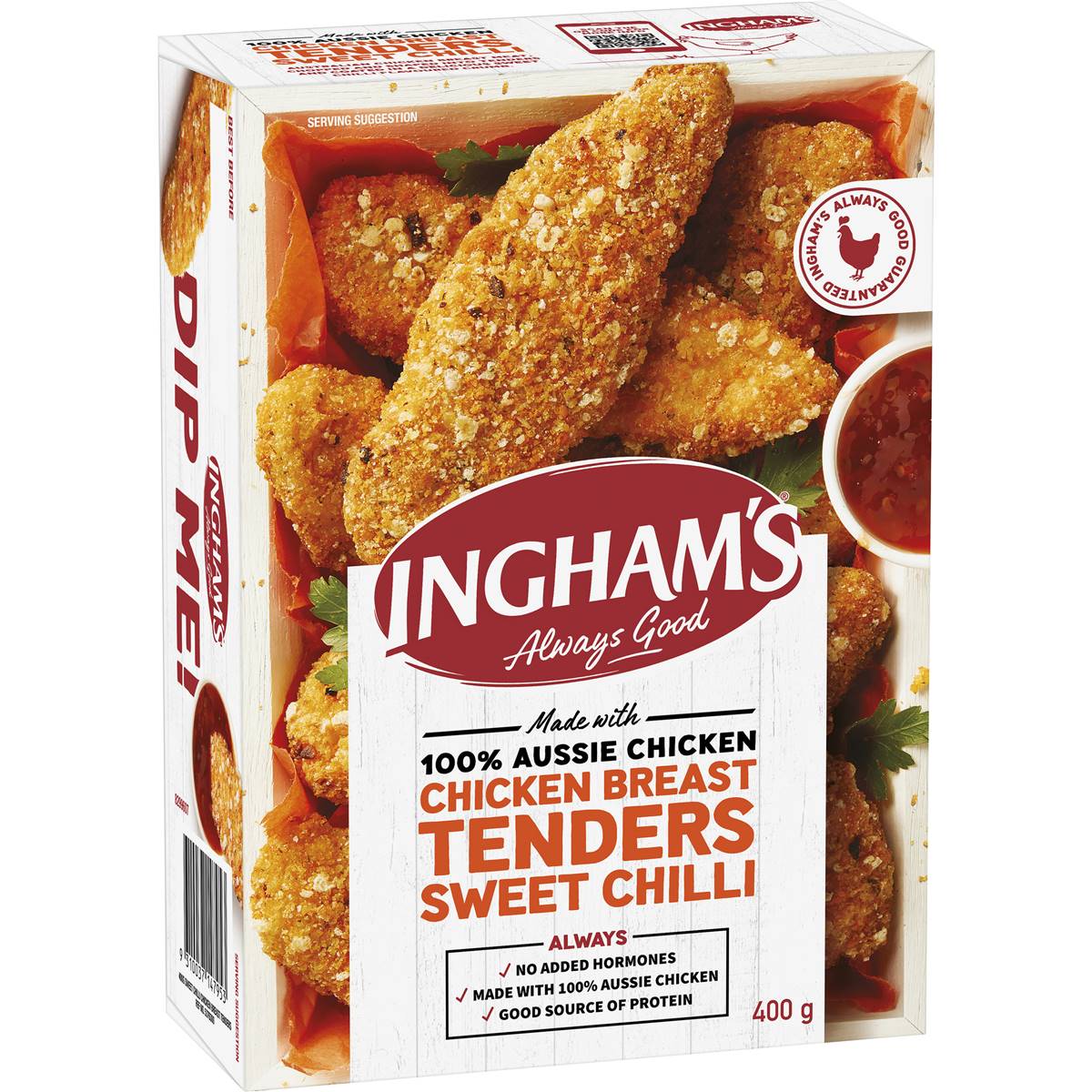 Calories in Ingham's Free Range Chicken Tenderloins Sweet Chilli calcount