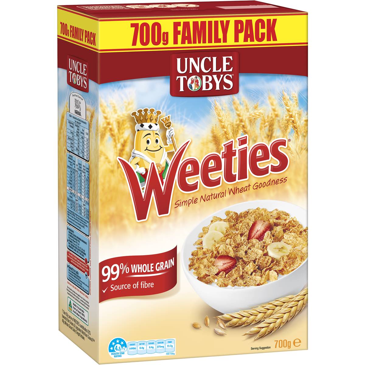 Uncle Tobys Cereal Vita Weeties