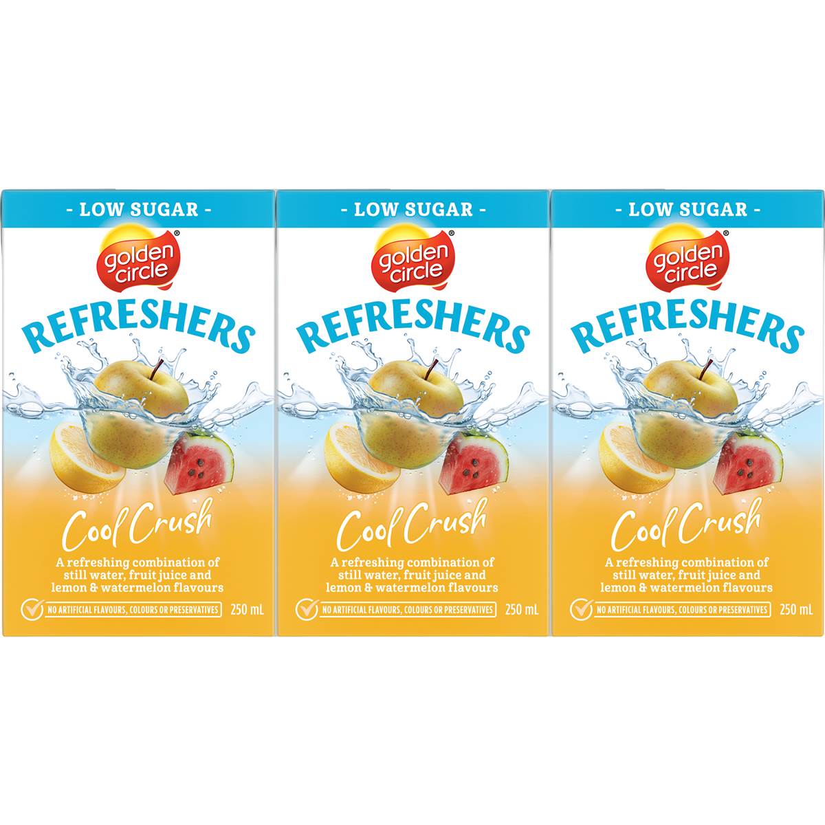 Calories in Golden Circle Cool Crush Refreshers Popper Low Sugar