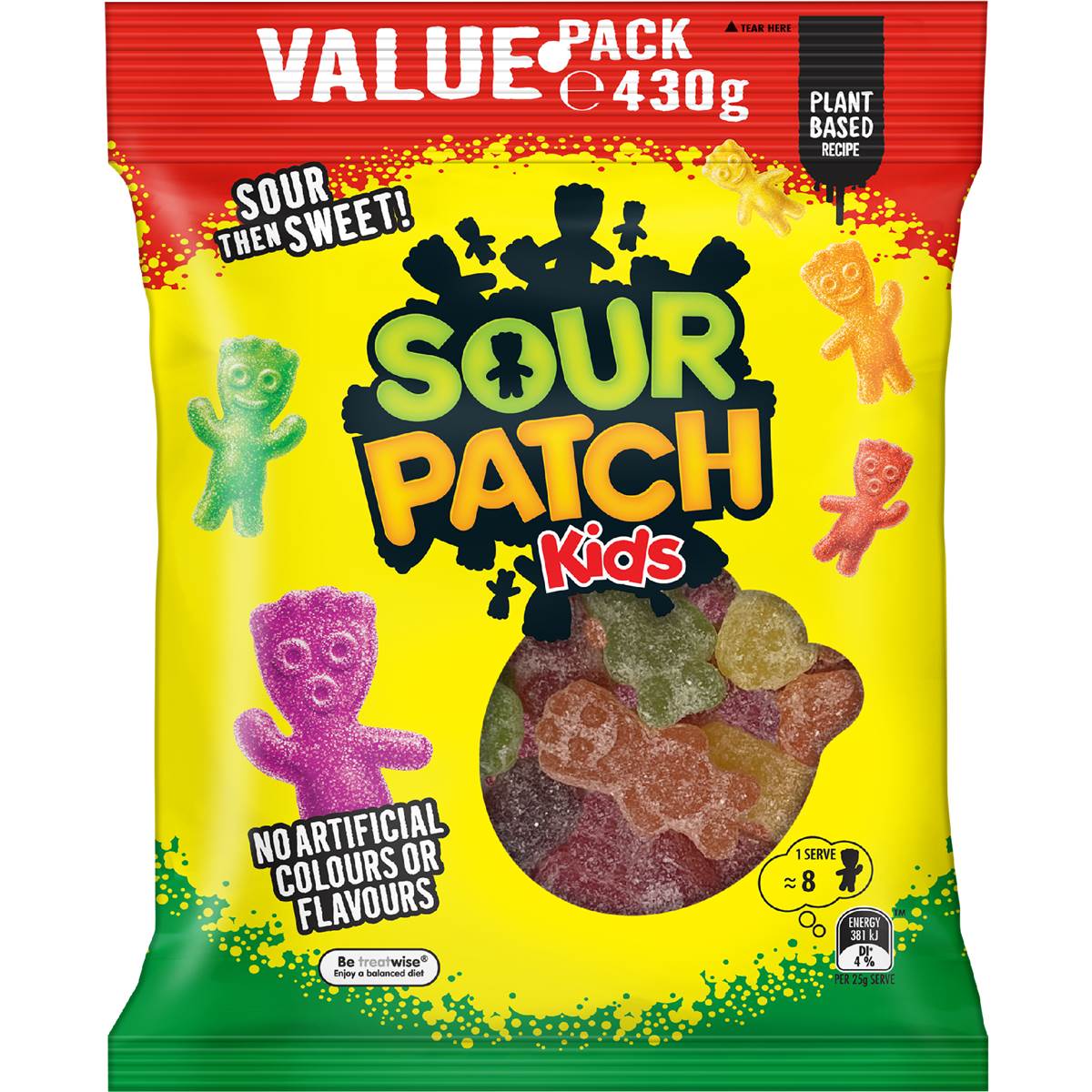 Sour Patch Kids Lollies Value Pack Value Share Pack