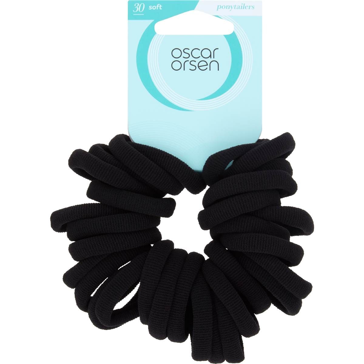 Oscar Orsen Soft Ponytailer Black