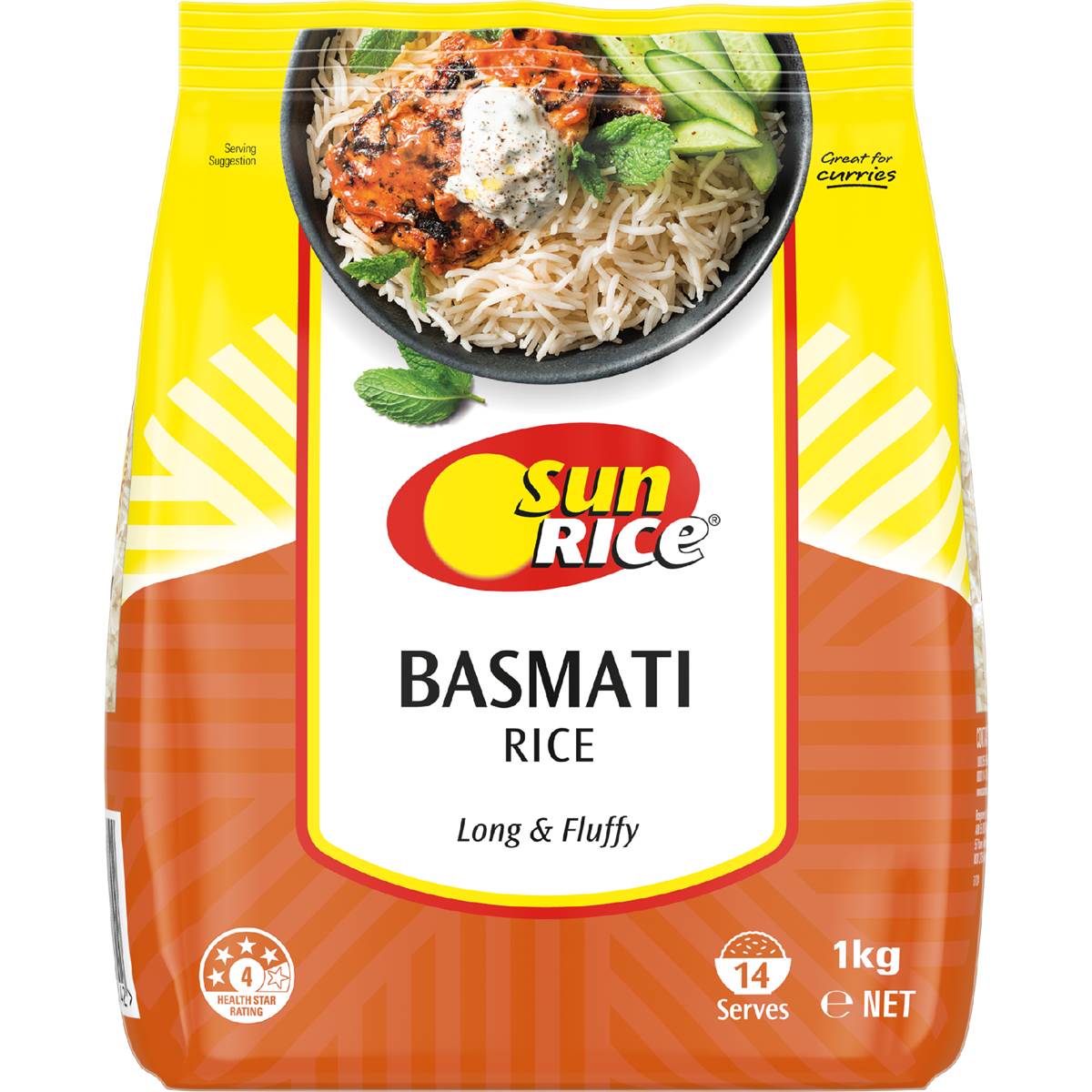 Calories in Sunrice Basmati Rice calcount