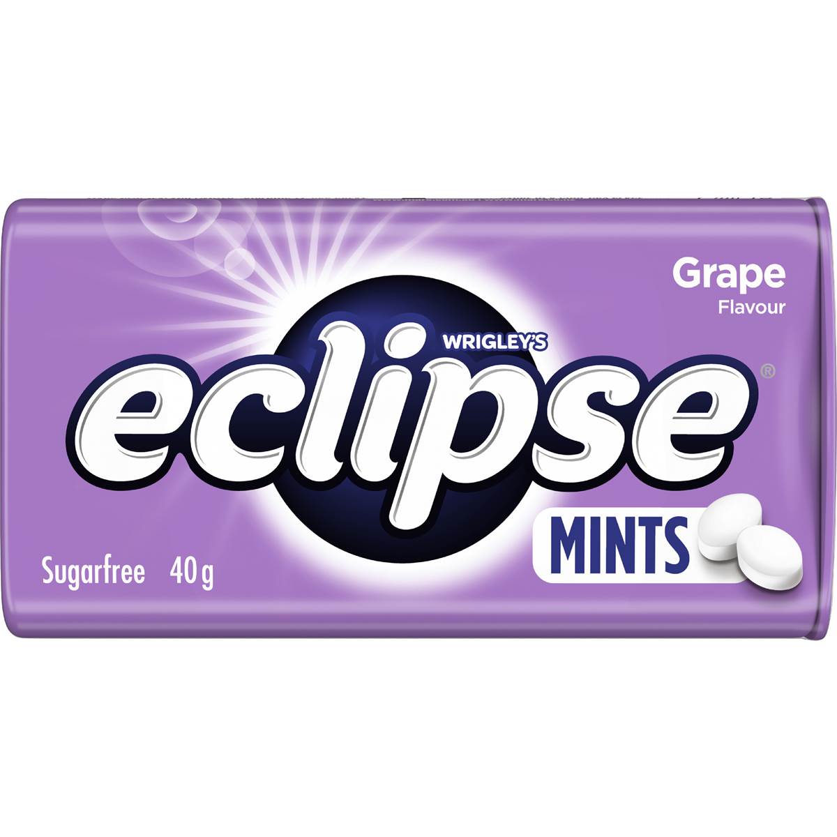 Eclipse Grape Sugar Free Mints Tin