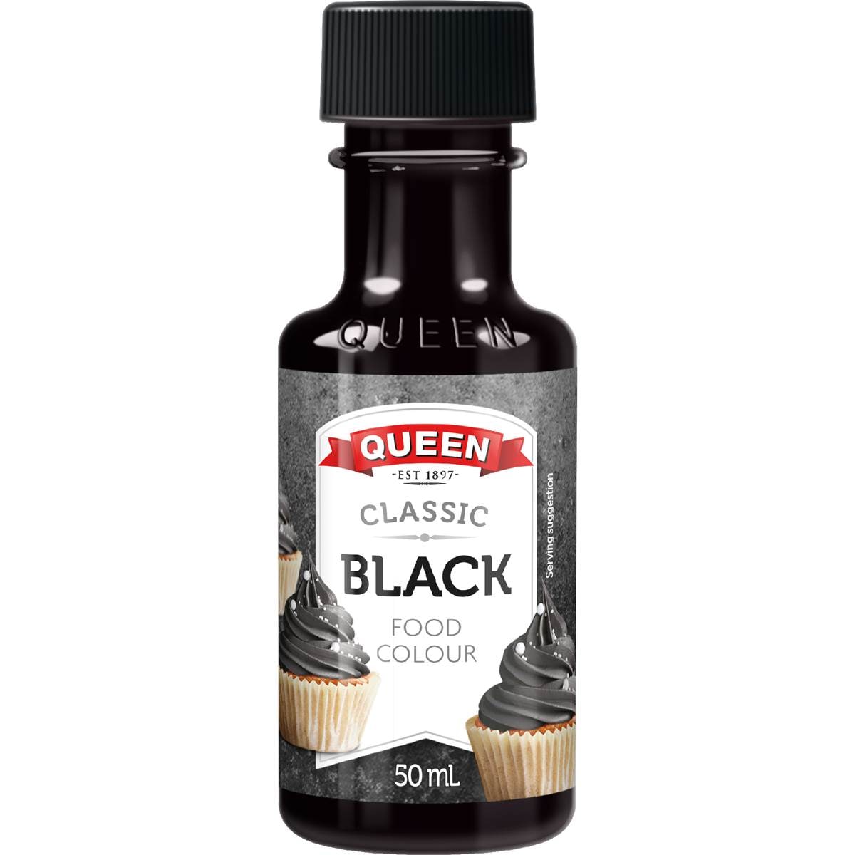 Queen Black Food Colour