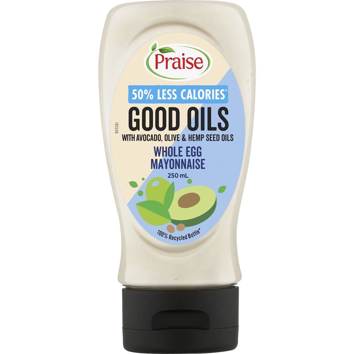 Calories in Praise Goodness Whole Egg Chilli Mayo calcount