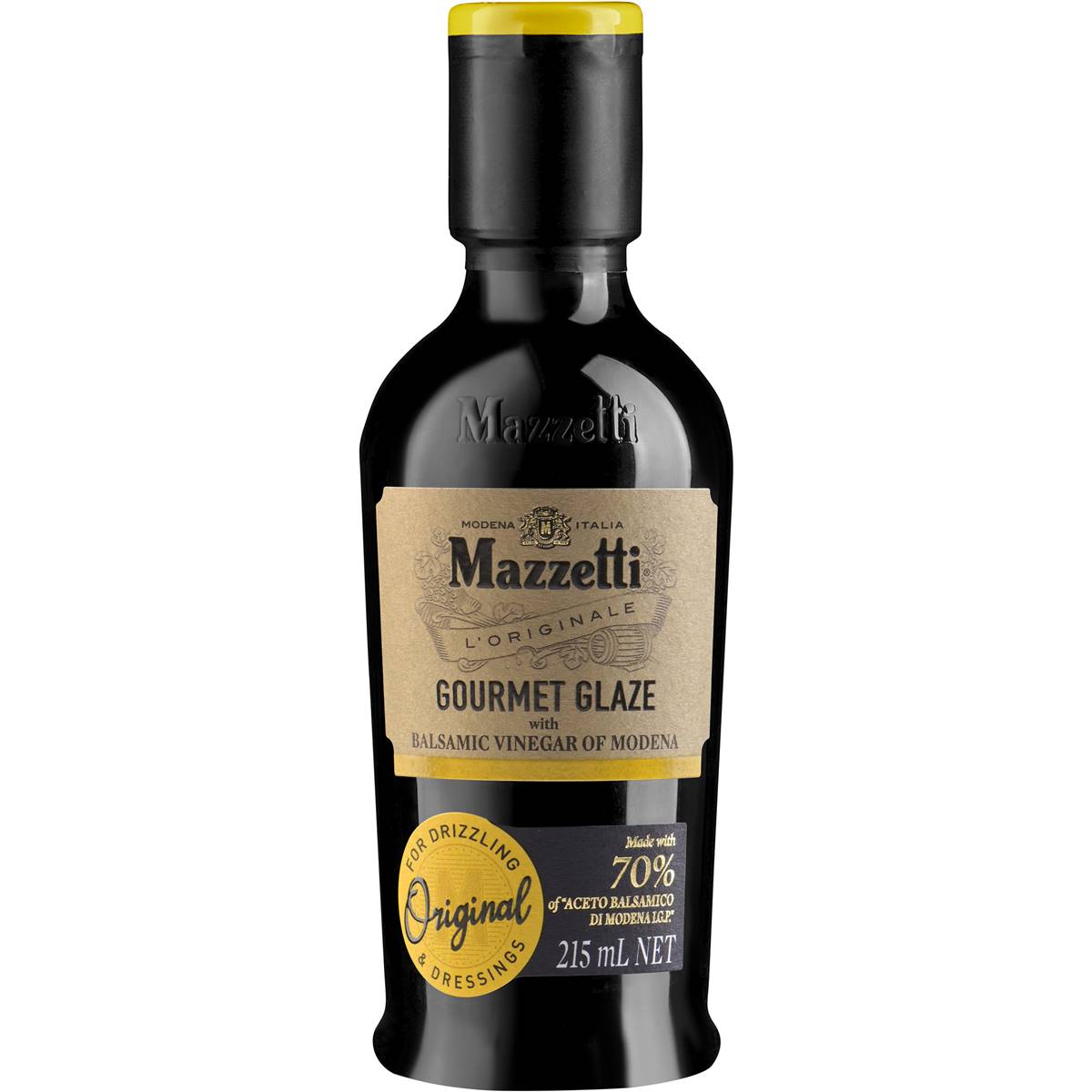 Calories in Mazzetti Vinegar Balsamic Glaze