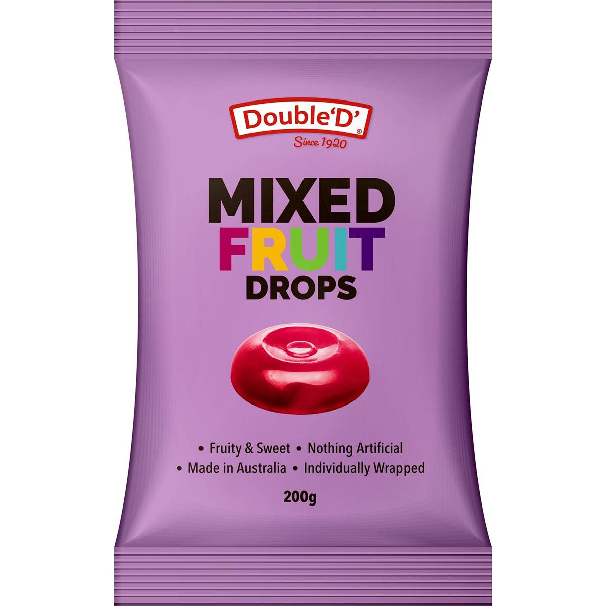 Calories In Double D Fruit Drops Sugar Free Calcount