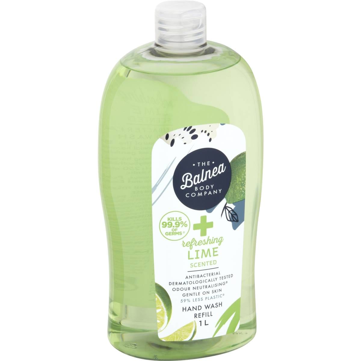 The Balnea Body Company Antibacterial Handwash Refill Lime Scented