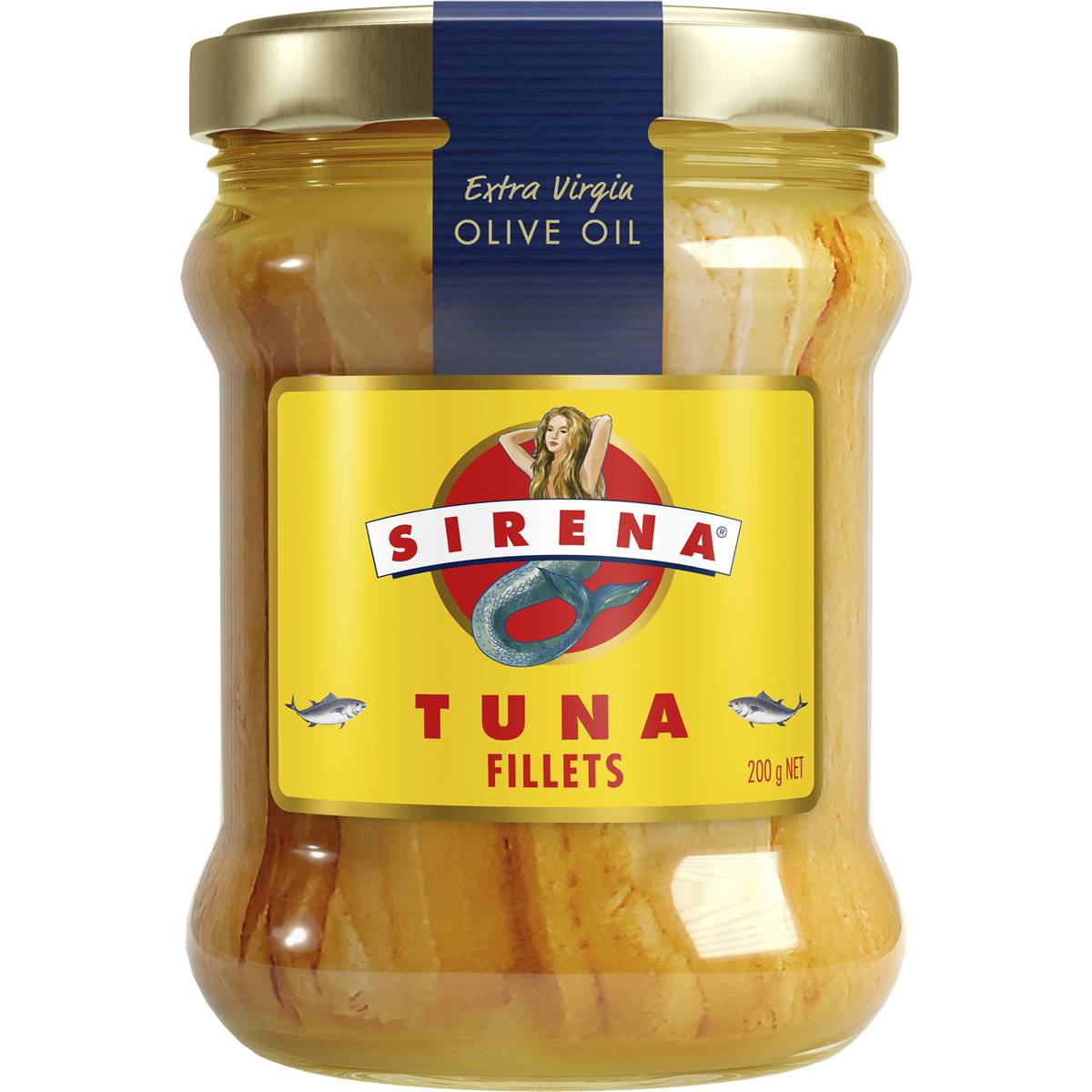 181 calories in Sirena Tuna Fillets In Extra Virgin Olive Oil (100g