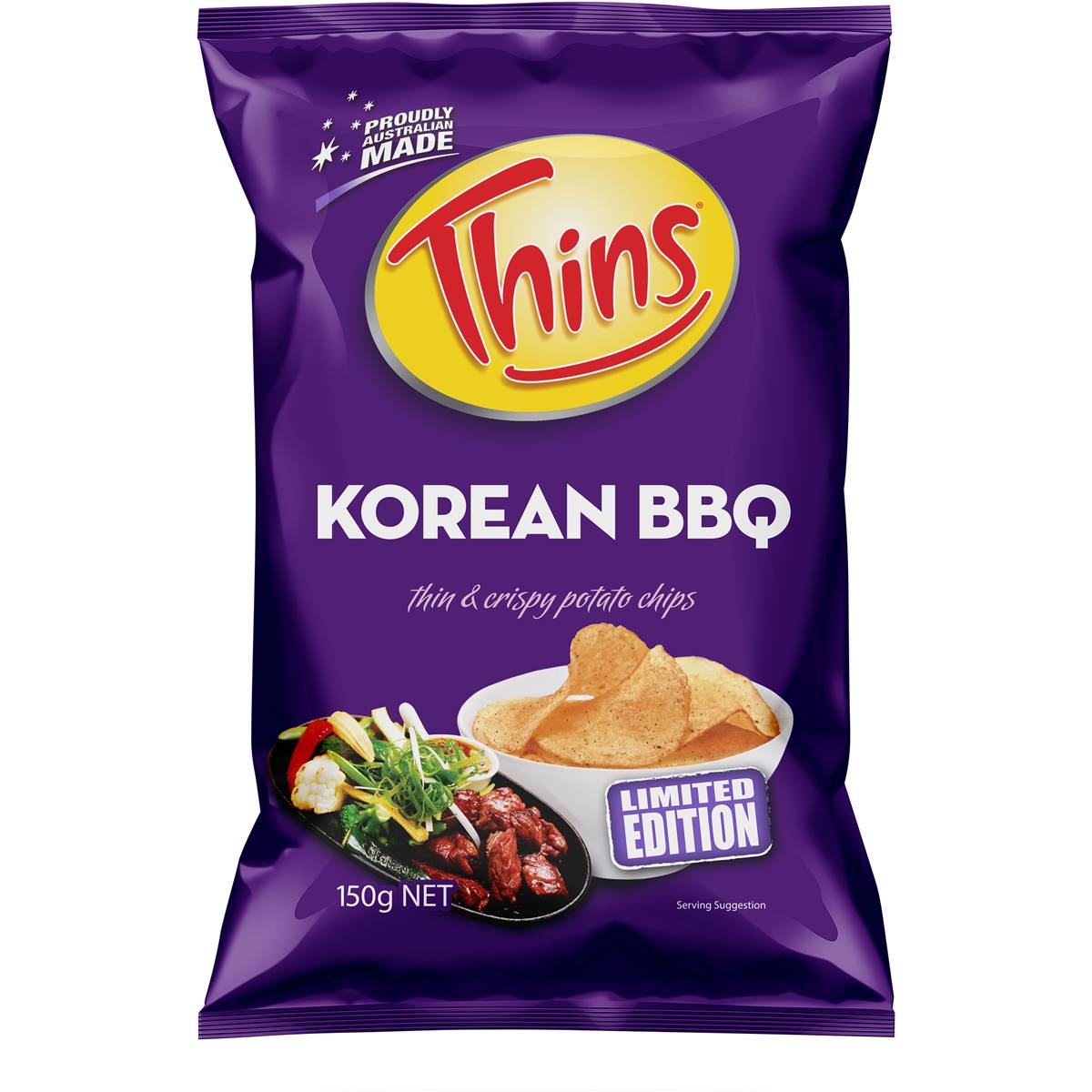 Calories In Pringles Korean BBQ Potato Chips Calcount