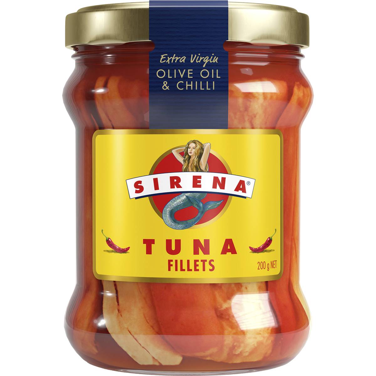 Calories in Sirena Tuna In Oil Chilli calcount