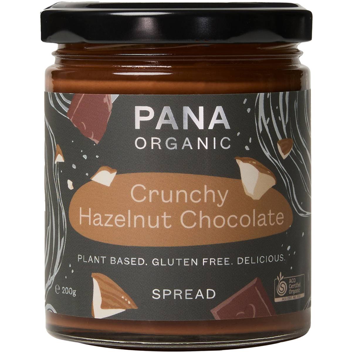 Calories in Pana Organic Hazelnut Chocolate