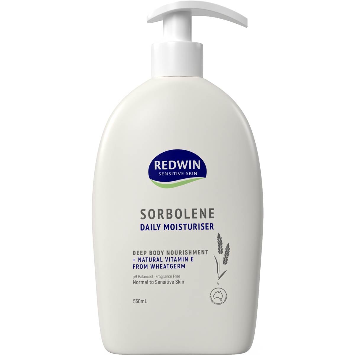 Redwin Sorbolene Daily Moisturiser 550mL