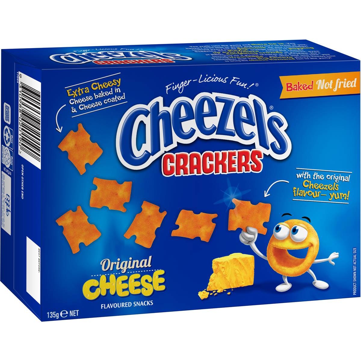 Calories in Cheezels Original Cheese Snacks calcount