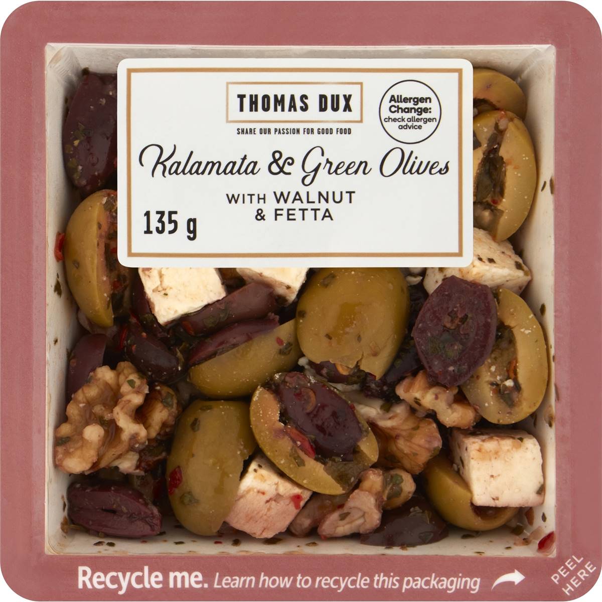 Calories in Thomas Dux Australian Colossal Kalamata Olives calcount