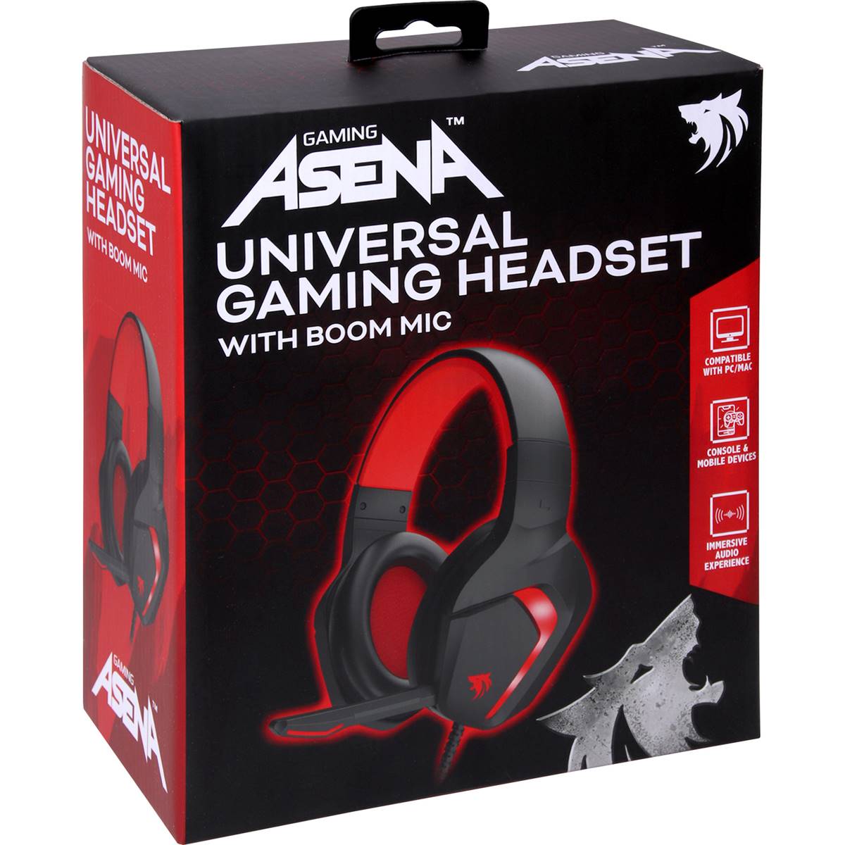 Asena Universal Gaming Headset With Boom Mic