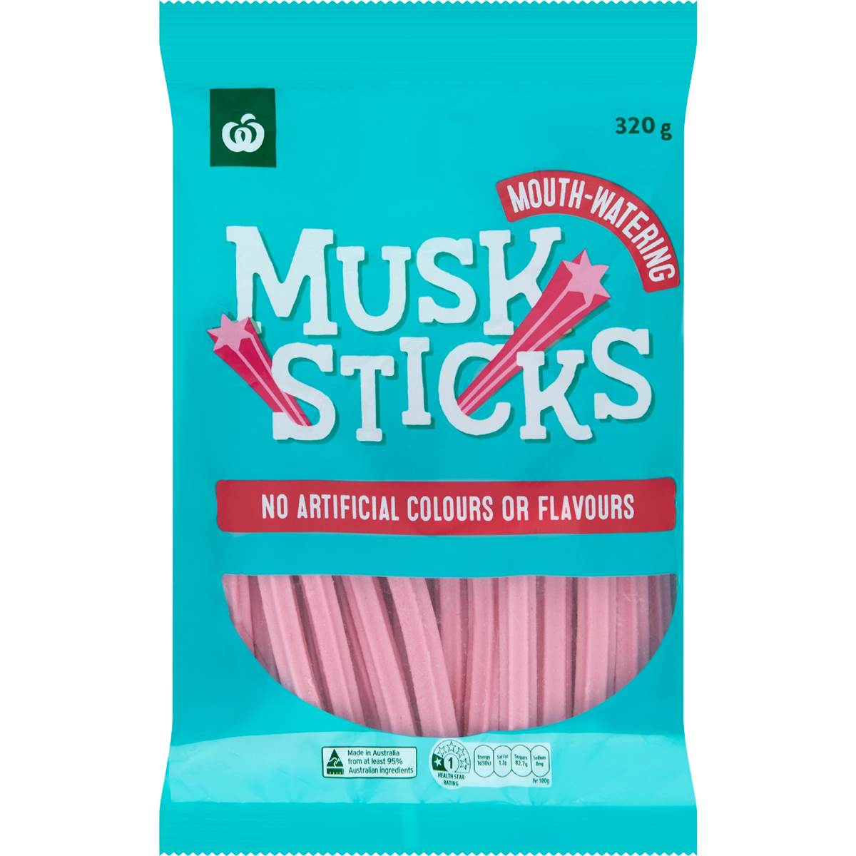Woolworths Musk Sticks