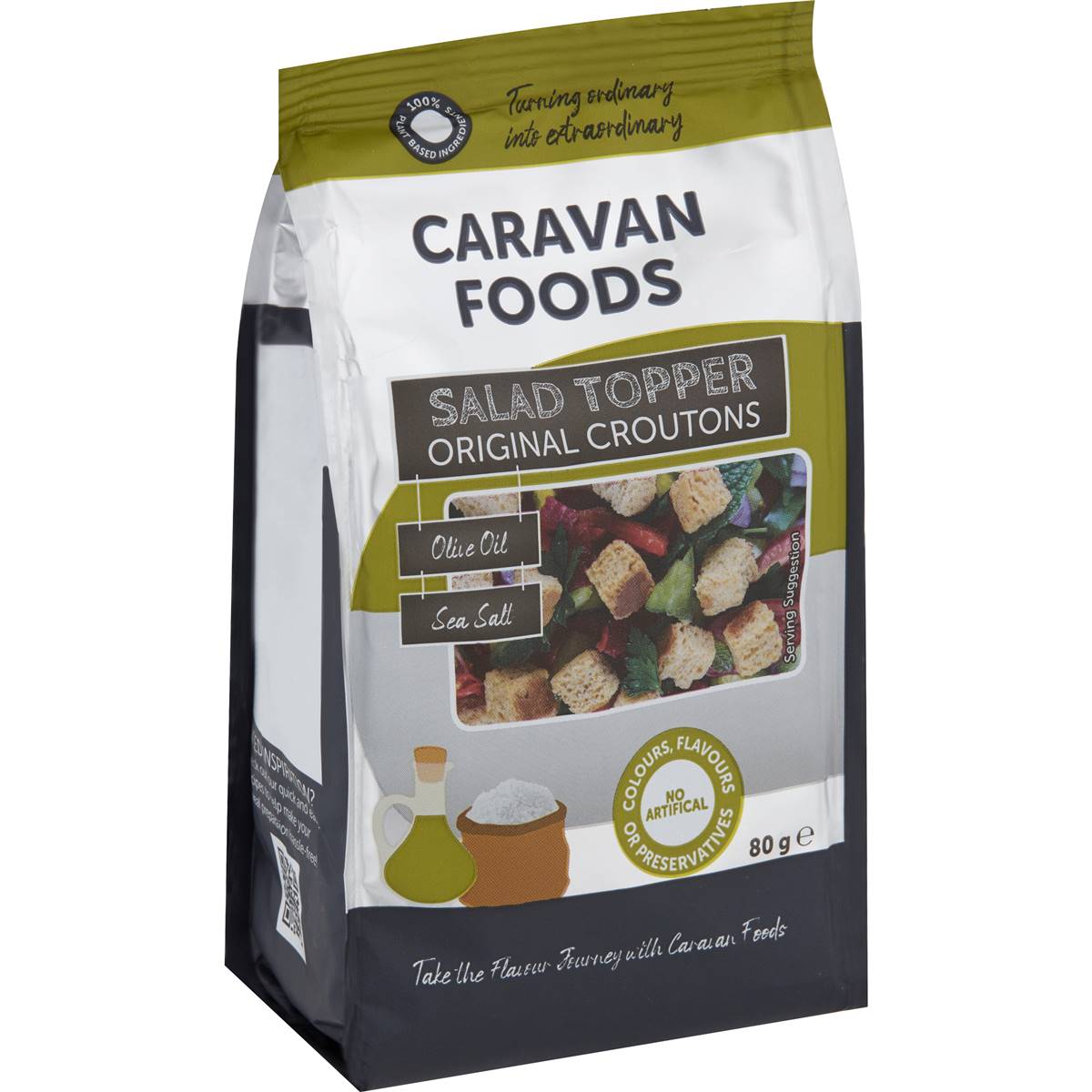 Caravan Foods Salad Topper Original Crouton