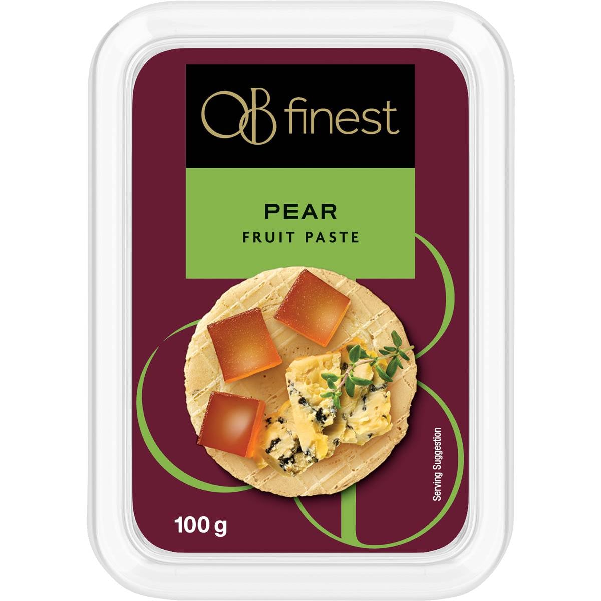 OB Finest Fruit Paste Pear