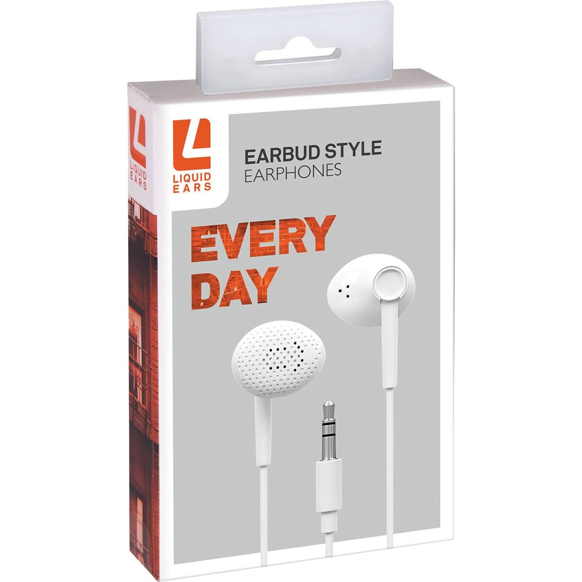 Liquid Ears Earbud Style Earphones Assorted each
