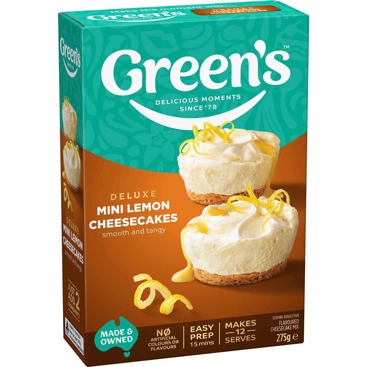 Greens Deluxe Mini Lemon Cheescake Mix