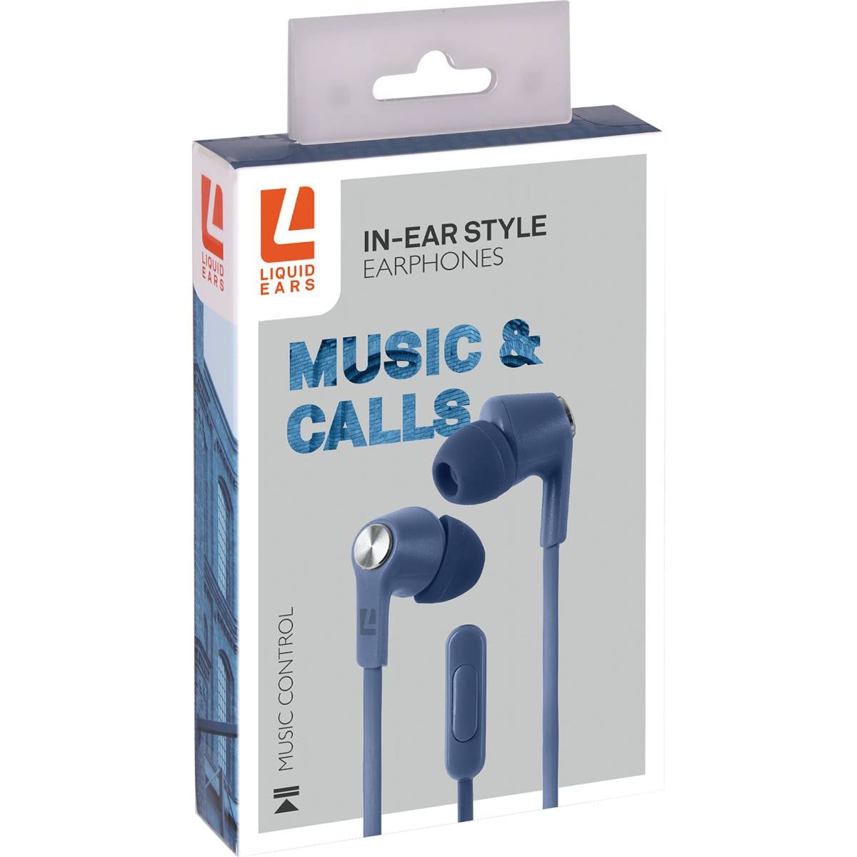 Liquid Ears Music & Calls Earphones Assorted