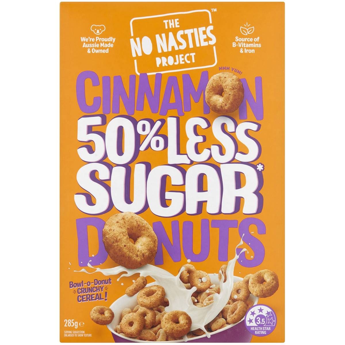 Calories in Coles Bakery, Donuts, Cinnamon calcount