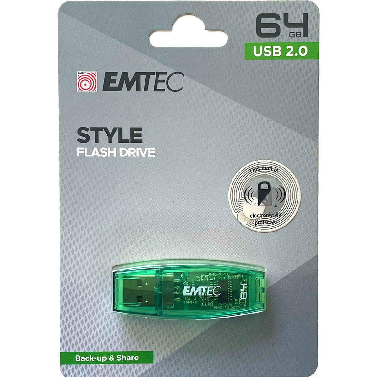 Emtec Style Flash Drive 64GB USB