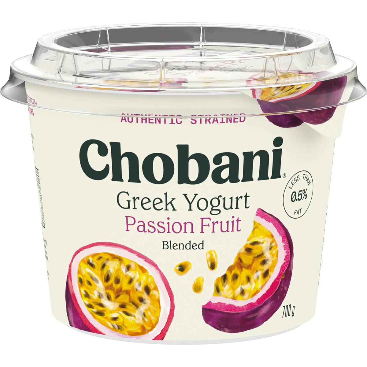 Calories in Chobani Passion Fruit Yoghurt Pot calcount