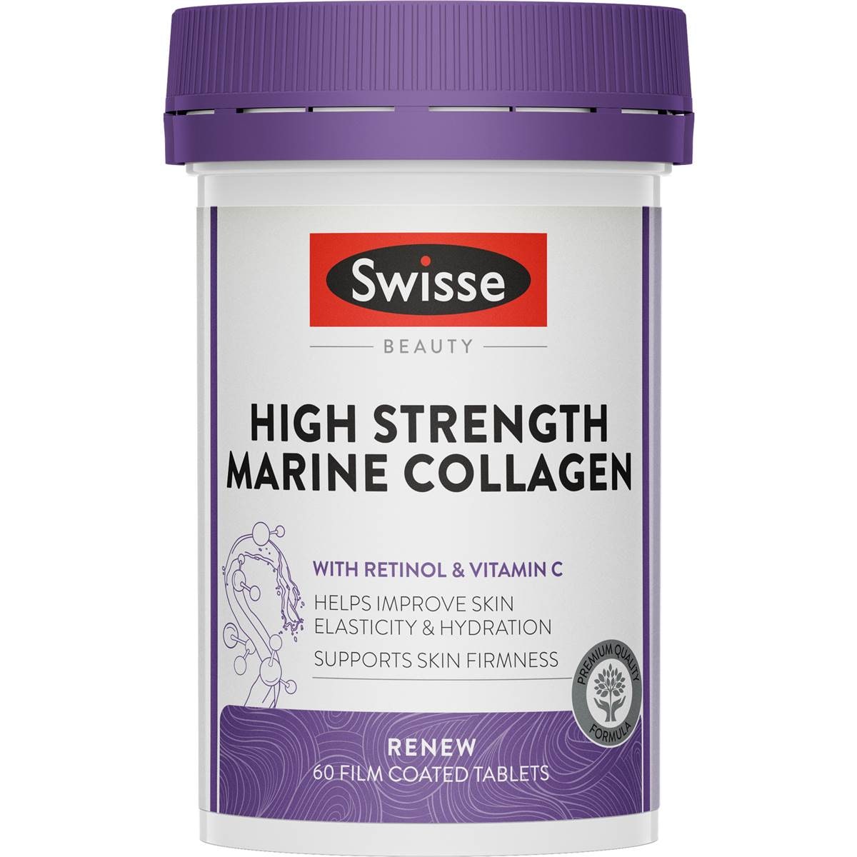 Swisse Beauty High Strength Marine Collagen Tablets 60 pack