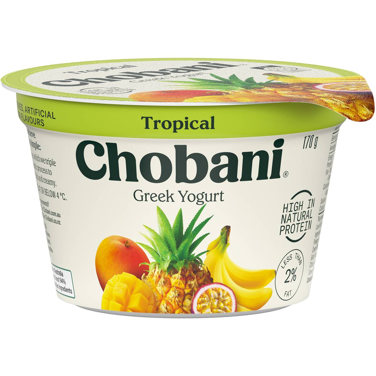 Calories in Chobani Greek Yoghurt Vanilla Pot calcount
