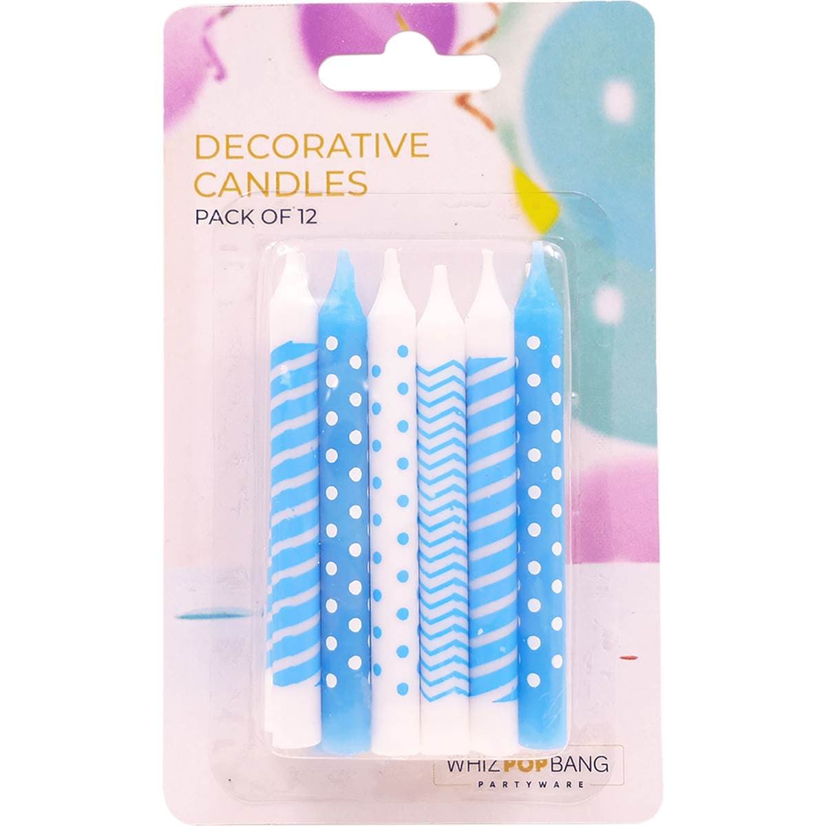 Whiz Pop Bang Decorative Candles Assorted