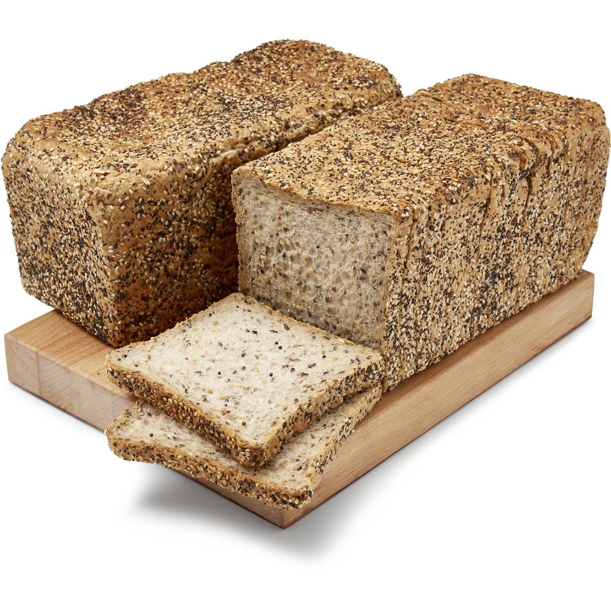 Calories in Woolworths Bread Four Seed Loaf calcount