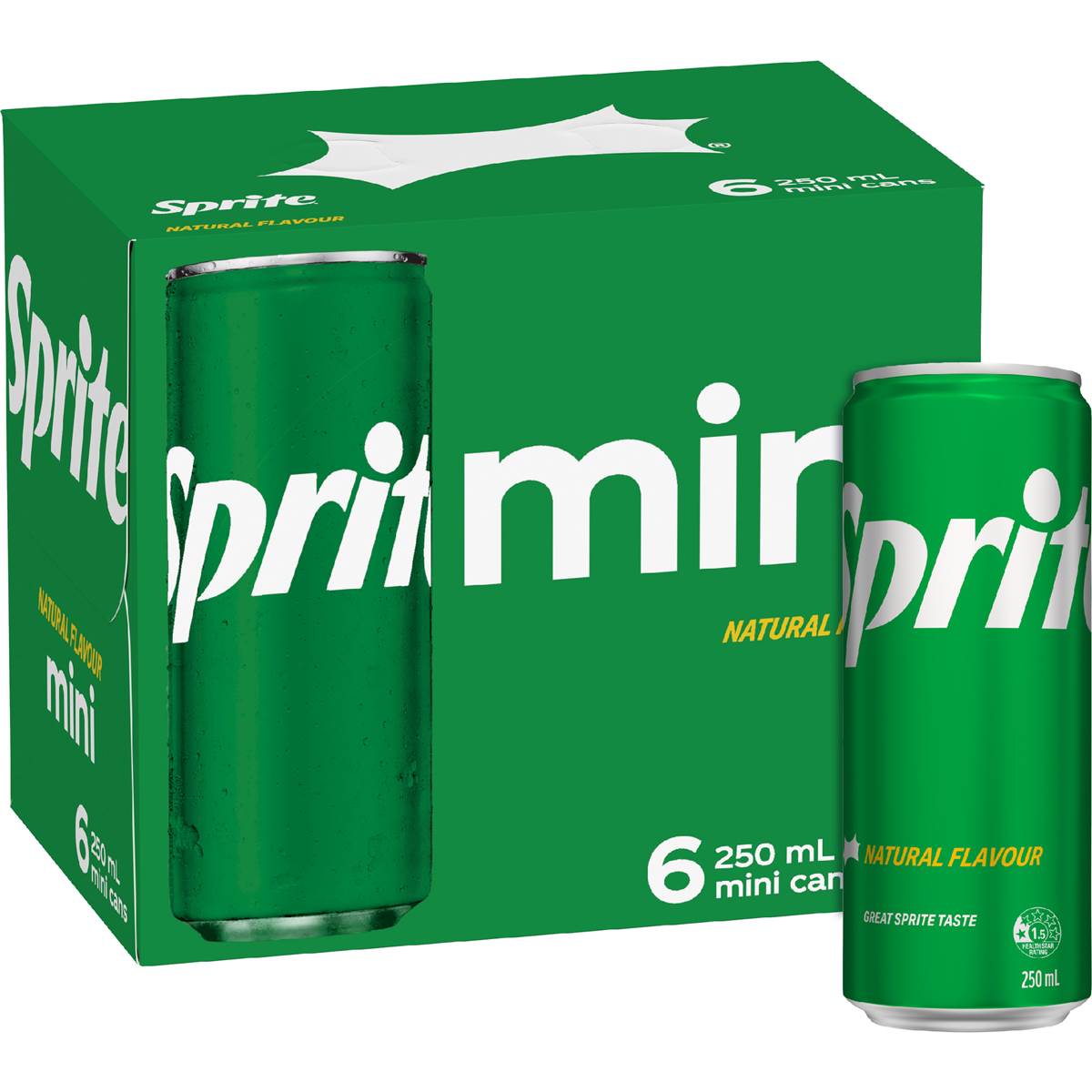 Calories in Sprite Lemonade Soft Drink Mini Cans calcount