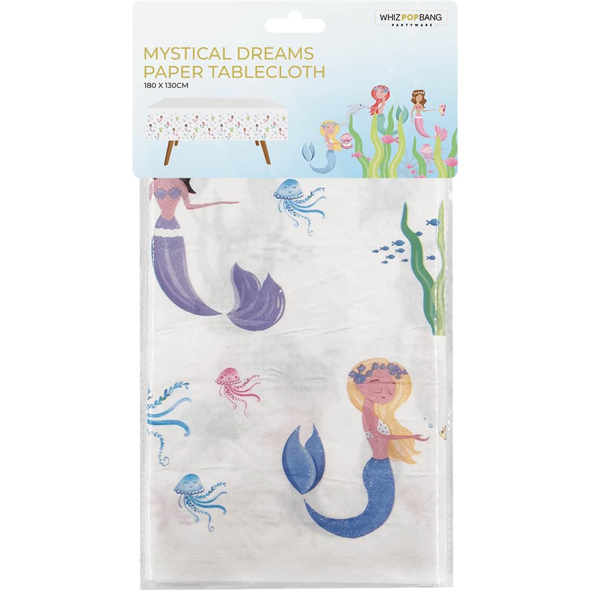 Whiz Pop Bang Mystical Paper Tablecloth