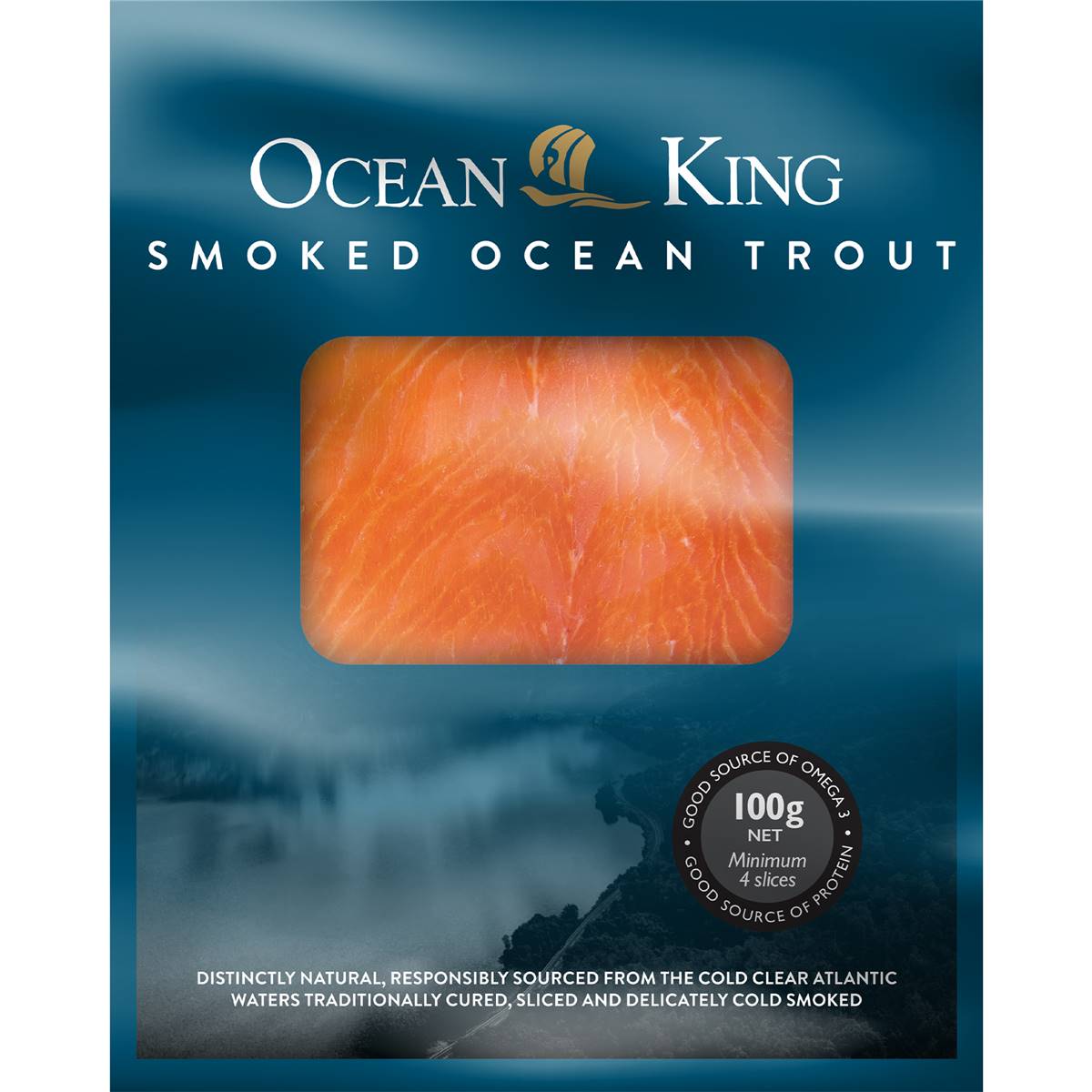 Calories in Ocean Blue Ocean Trout Smoked Calorie Counter Australia