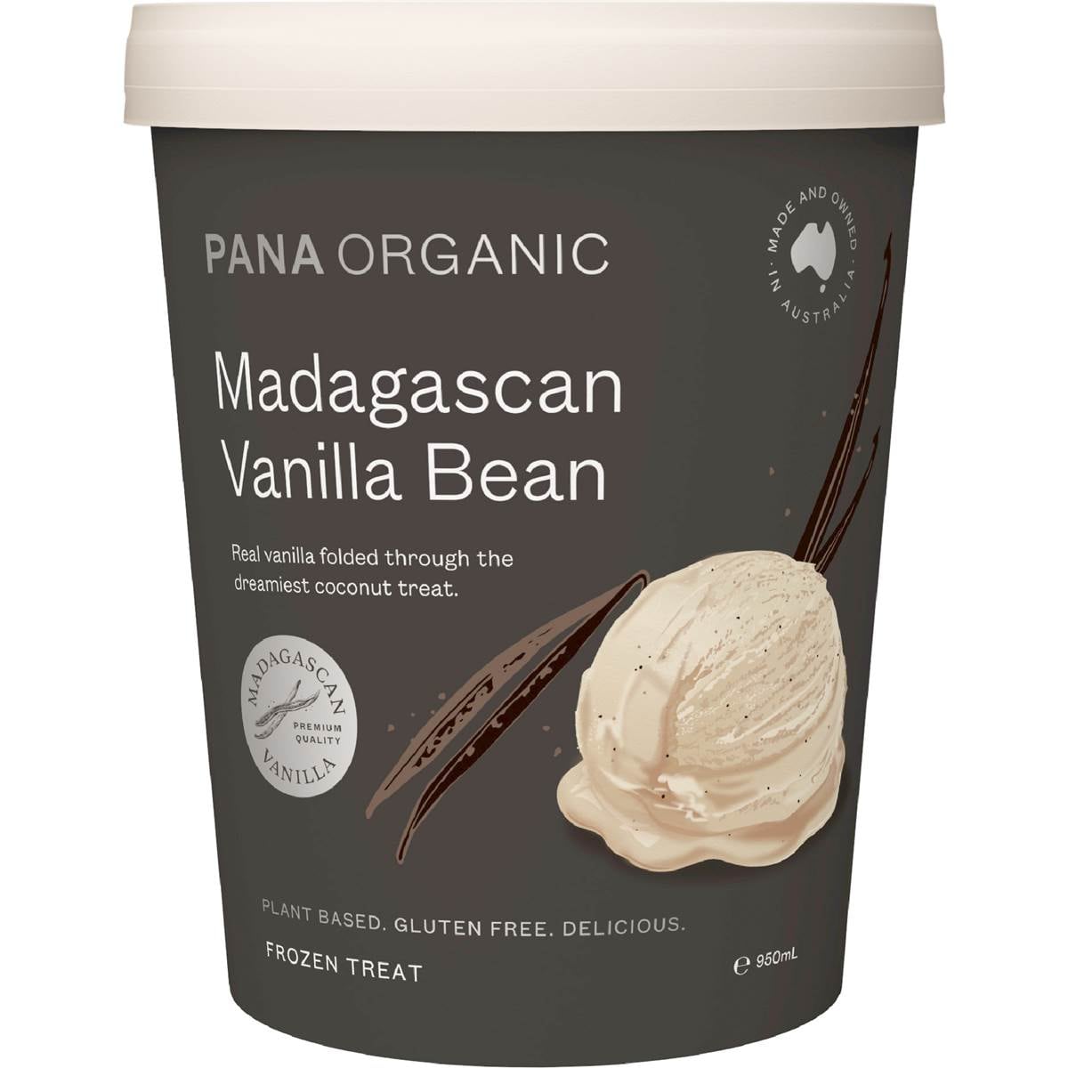 Pana Organic Vanilla Bean Frozen Dessert Tub