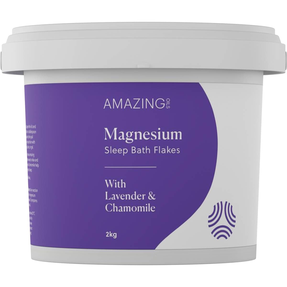 Amazing Oils Magnesium Sleep Bath Flakes Lavender & Chamomile