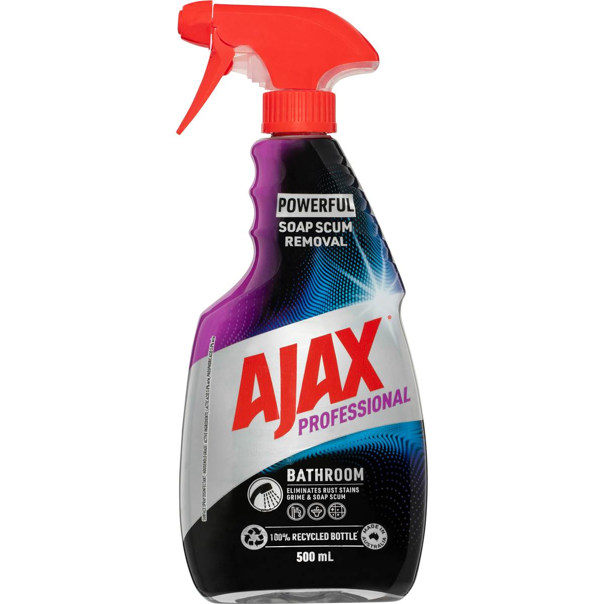 Ajax Professional Bathroom Cleaner Disinfectant Trigger 500mL