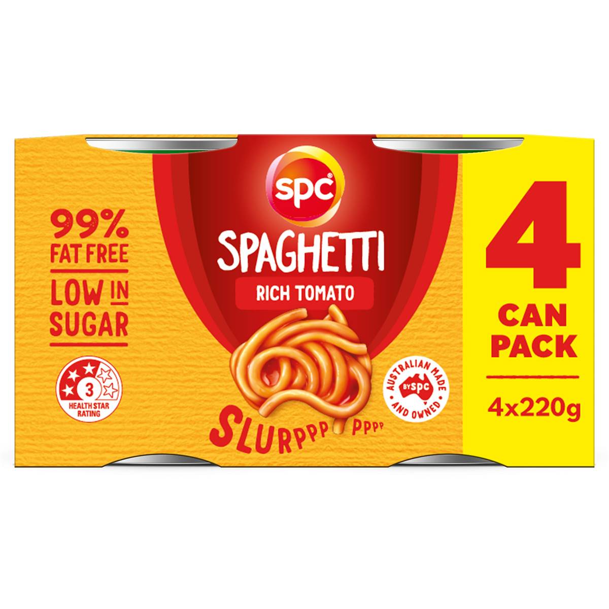 Calories in Spc Spaghetti Rich Tomato Sauce