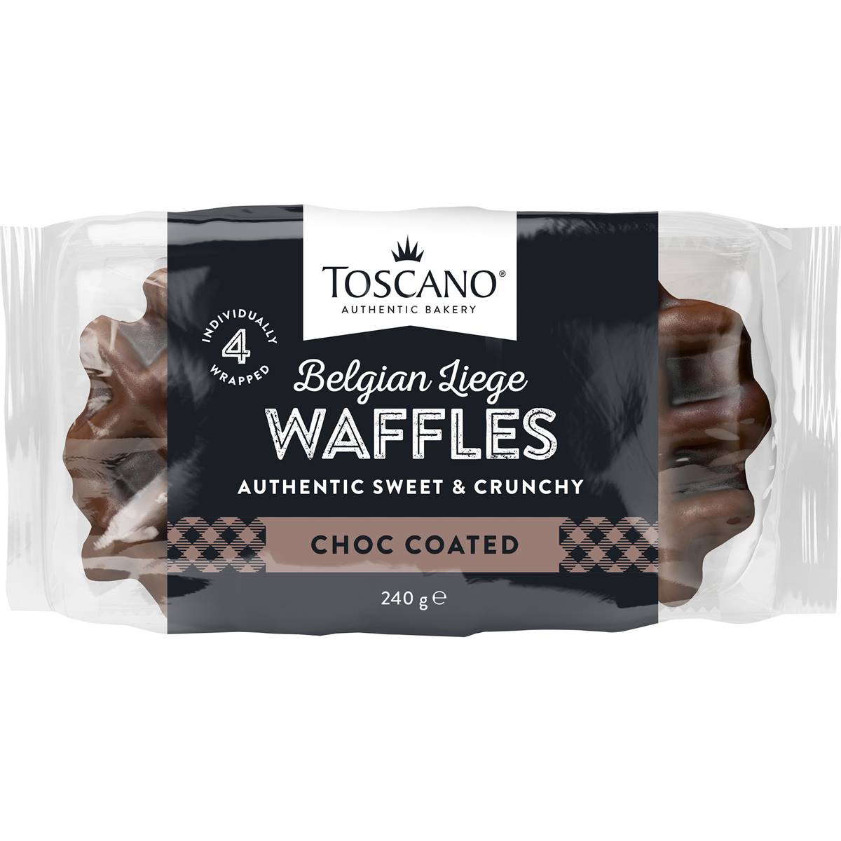 Calories in Toscano Choco Chip Waffles 4 Pack Calorie Counter Australia