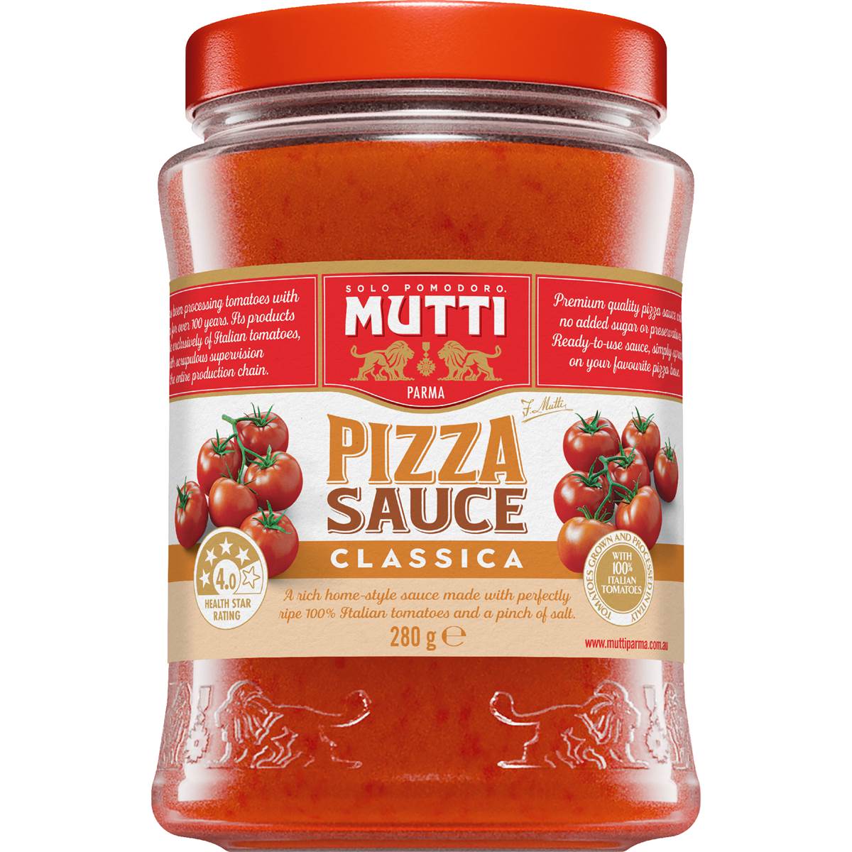 Mutti Pizza Sauce Classica 280g