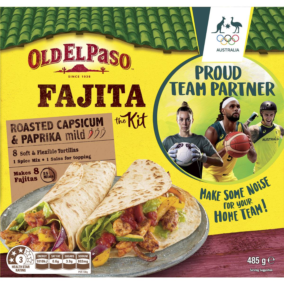 Calories In Old El Paso Fajita Dinner Kit Calcount calories-in-old-el-paso-fajita-dinner-kit-calcount
