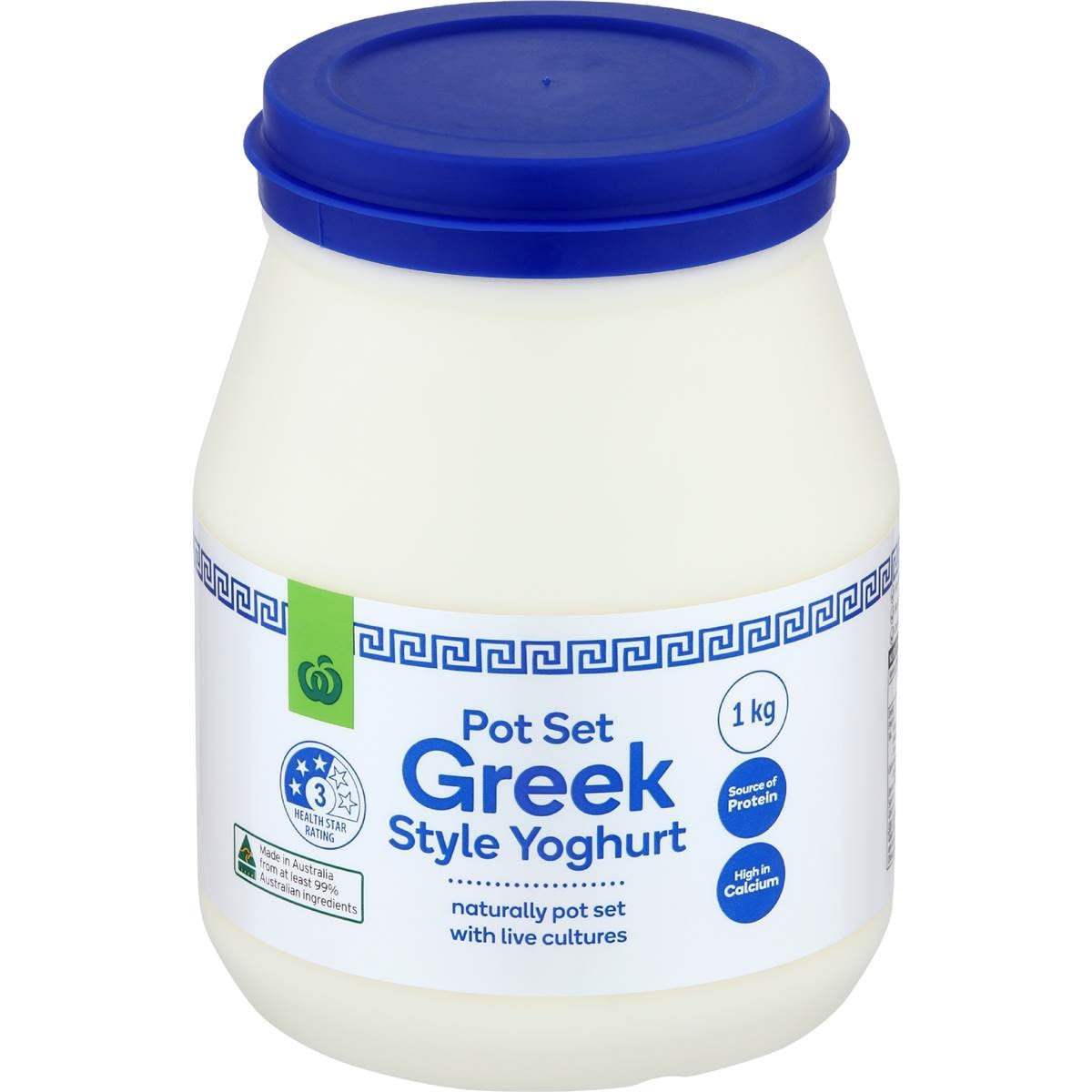 Woolworths Pot Set Greek Style Yoghurt